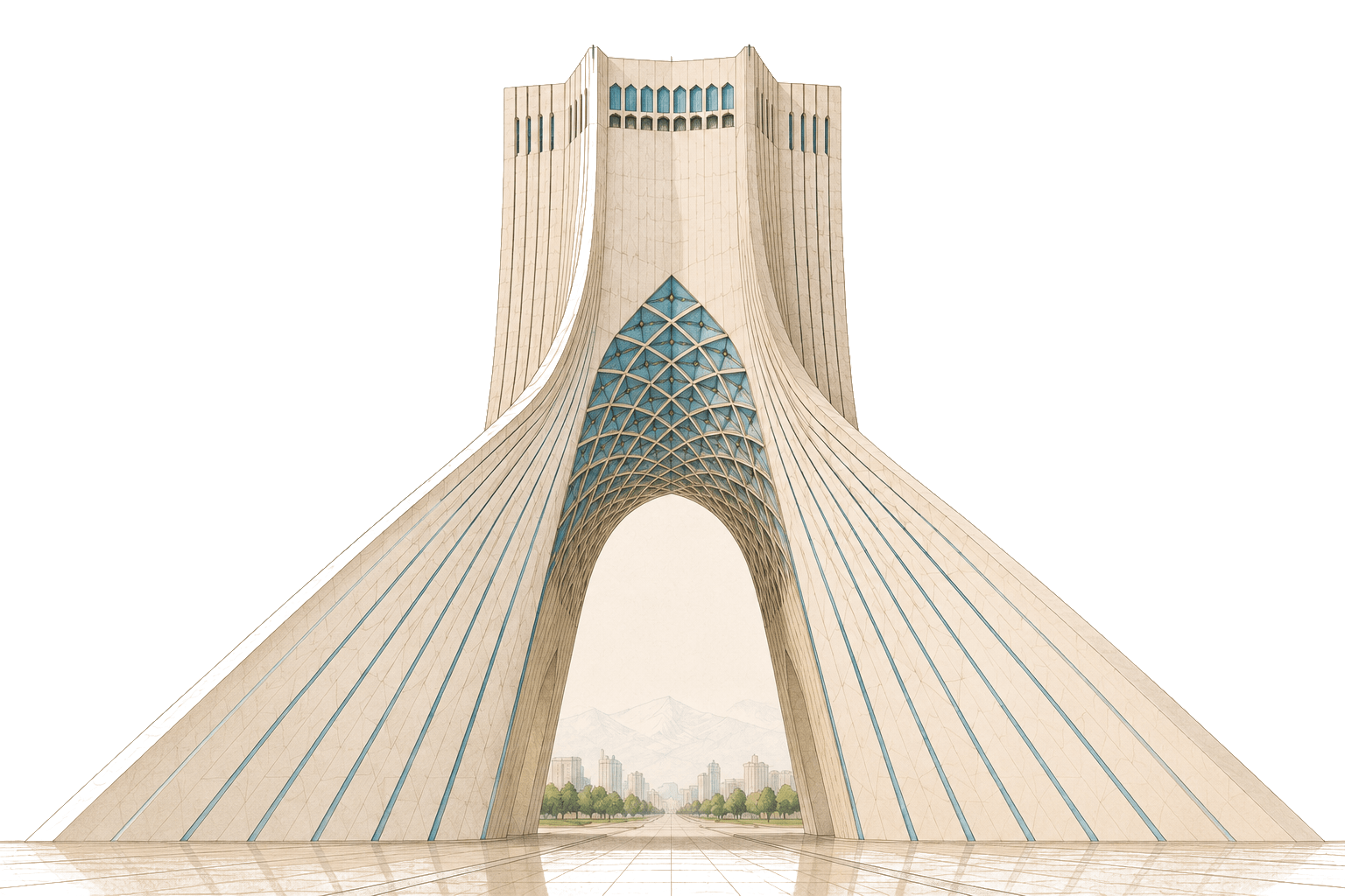 Azadi Tower, Tehran